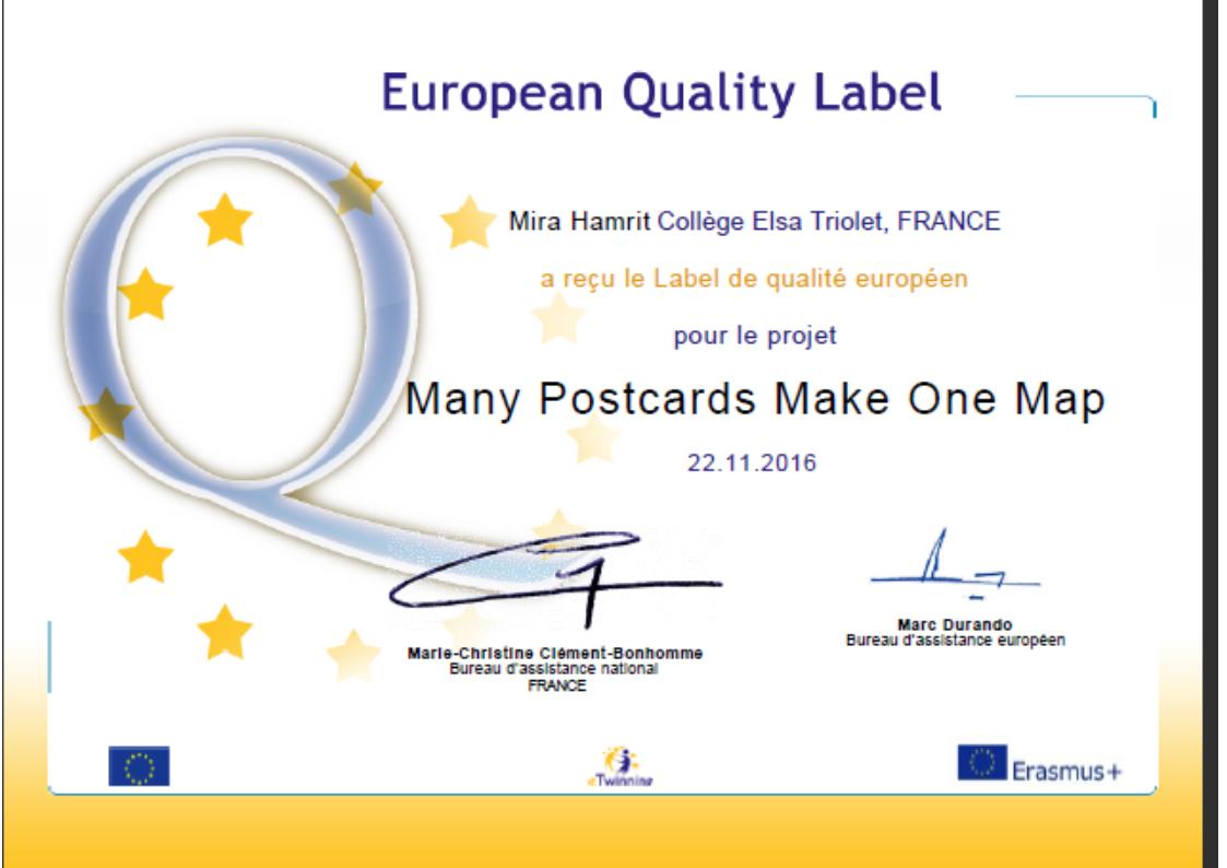 Europ label
